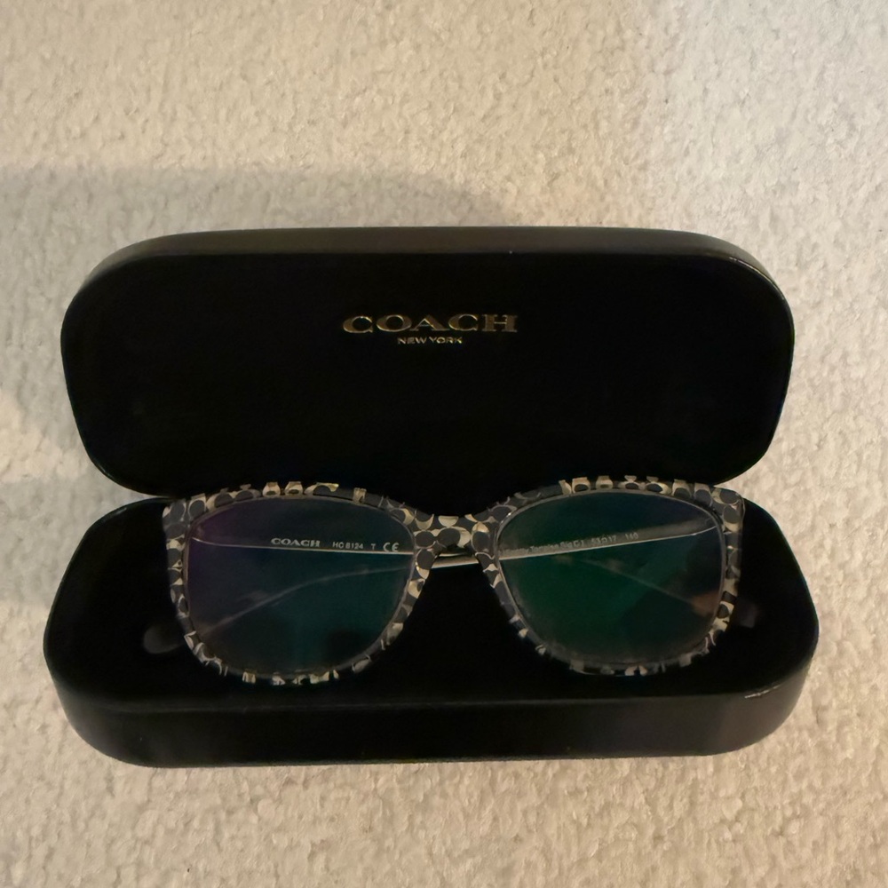 COACH Spotty Tortoise Signature C Prescription Frames